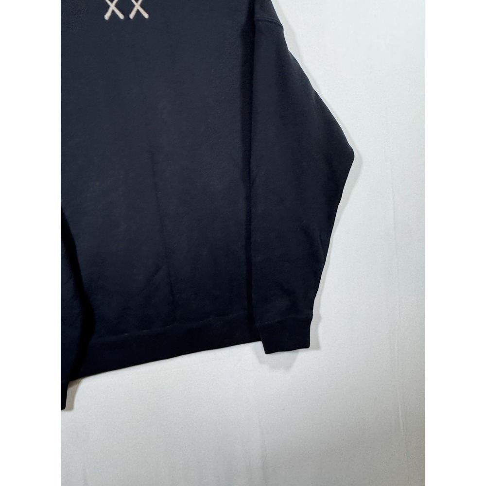 Uniqlo UT KAWS XX Sweatshirt Black Crew Neck Pullover Sweater Mens S Unisex - Picture 10 of 11